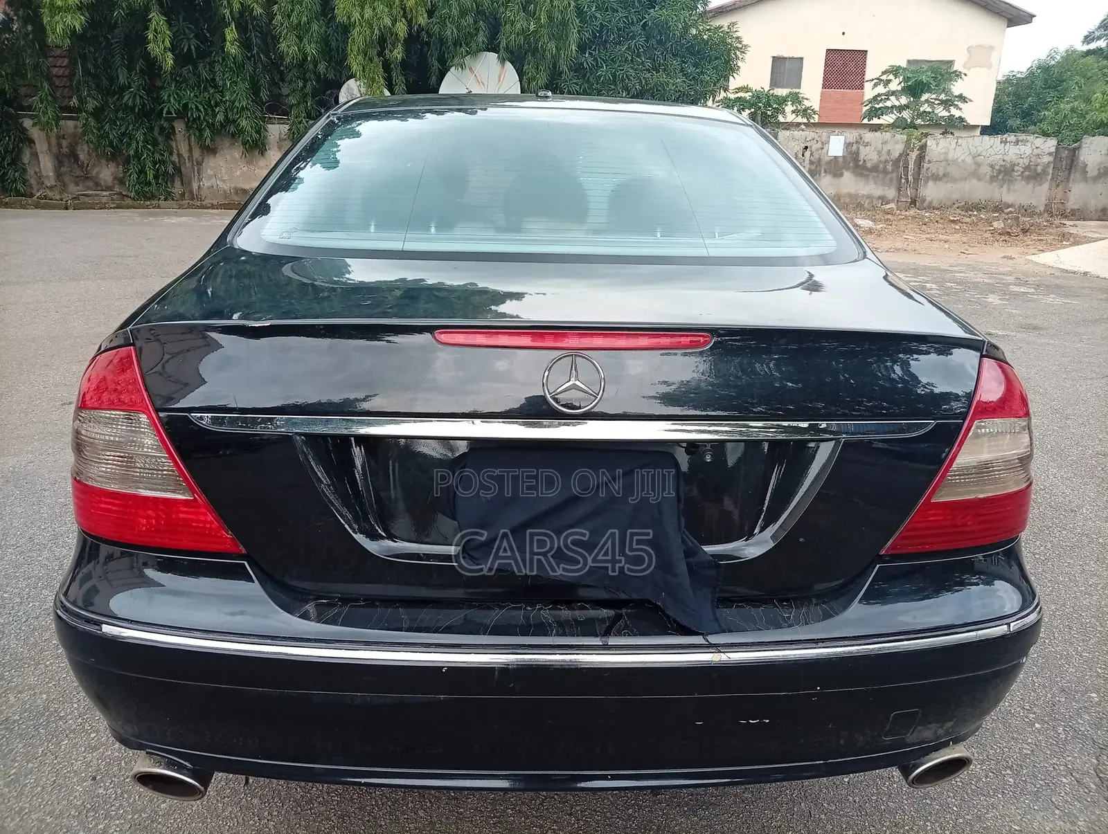 Mercedes-Benz E350 2008 Black