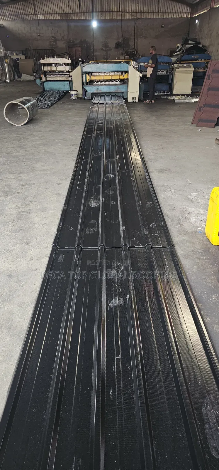Aluminum Long Span Black