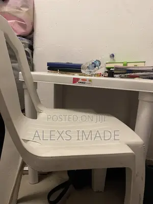 Plastic Table and Chaur