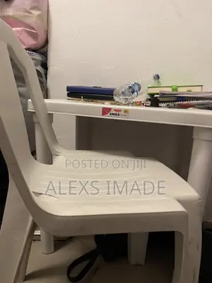 Plastic Table and Chaur
