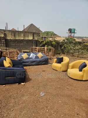 Set of English High Quality Stripe Sofa