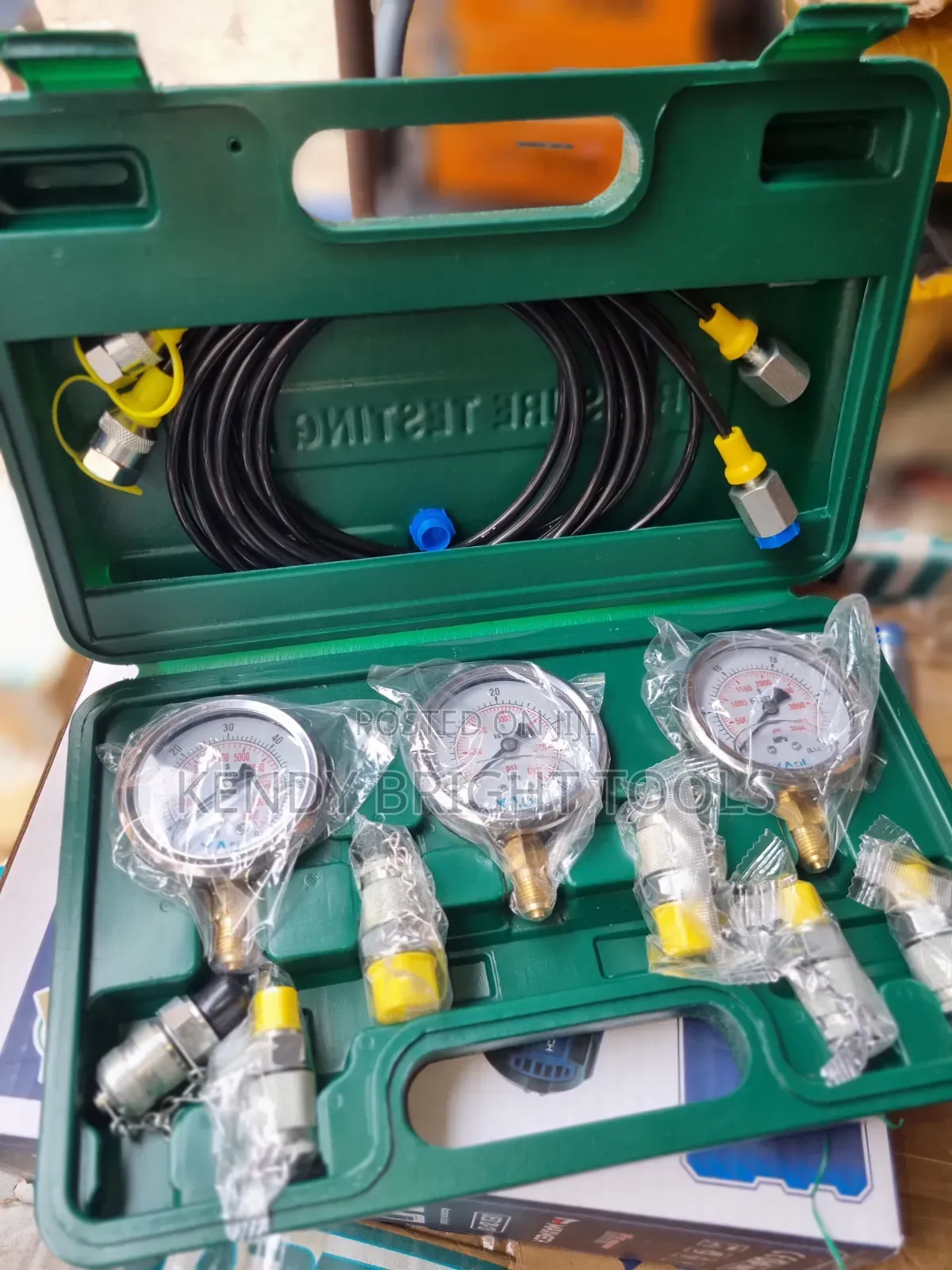Pressure Gauge Set ( 3 Gauge )