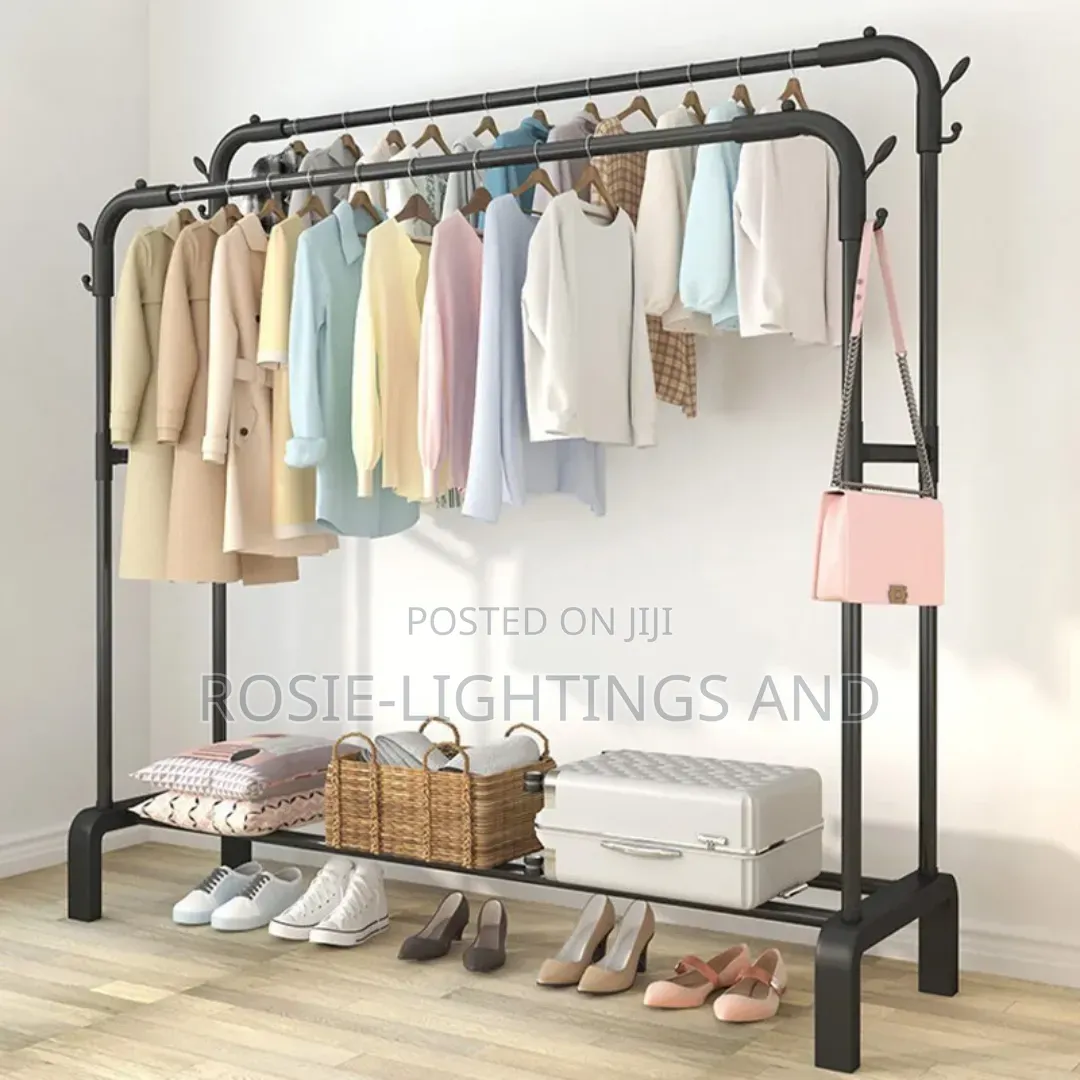 Double Pole Cloth Rack