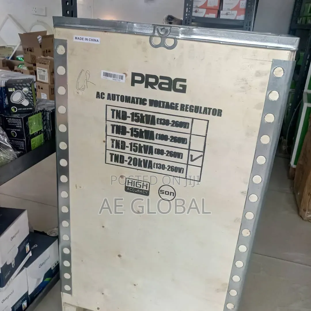 Prag 15kva Automatic Voltage Regulator Servo