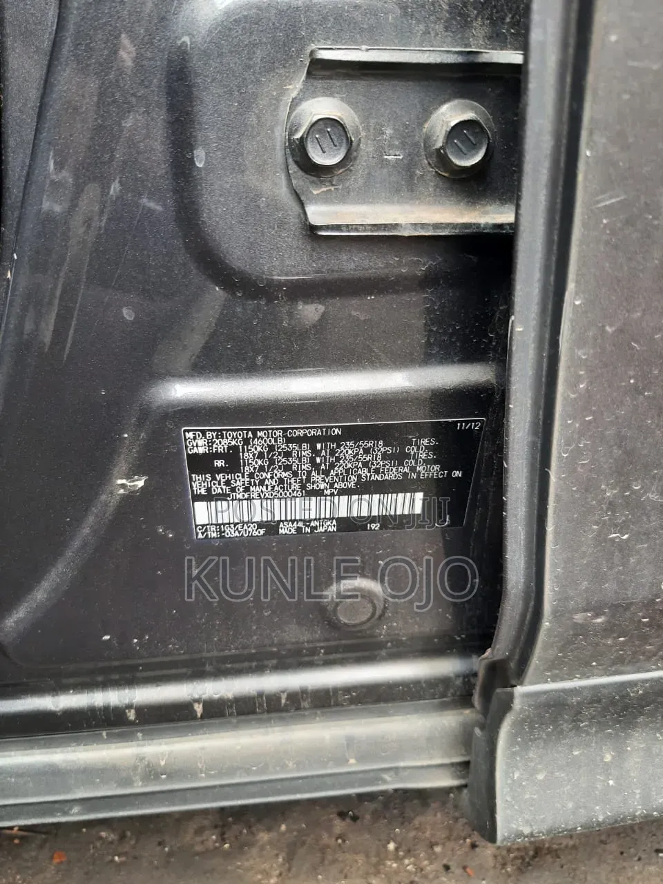 Toyota RAV4 2014 Gray