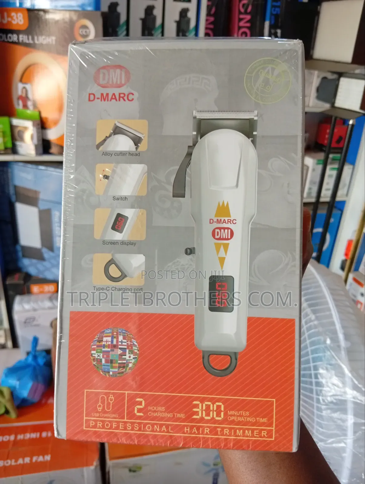 D- Mark Professional Rechargeable Clipper