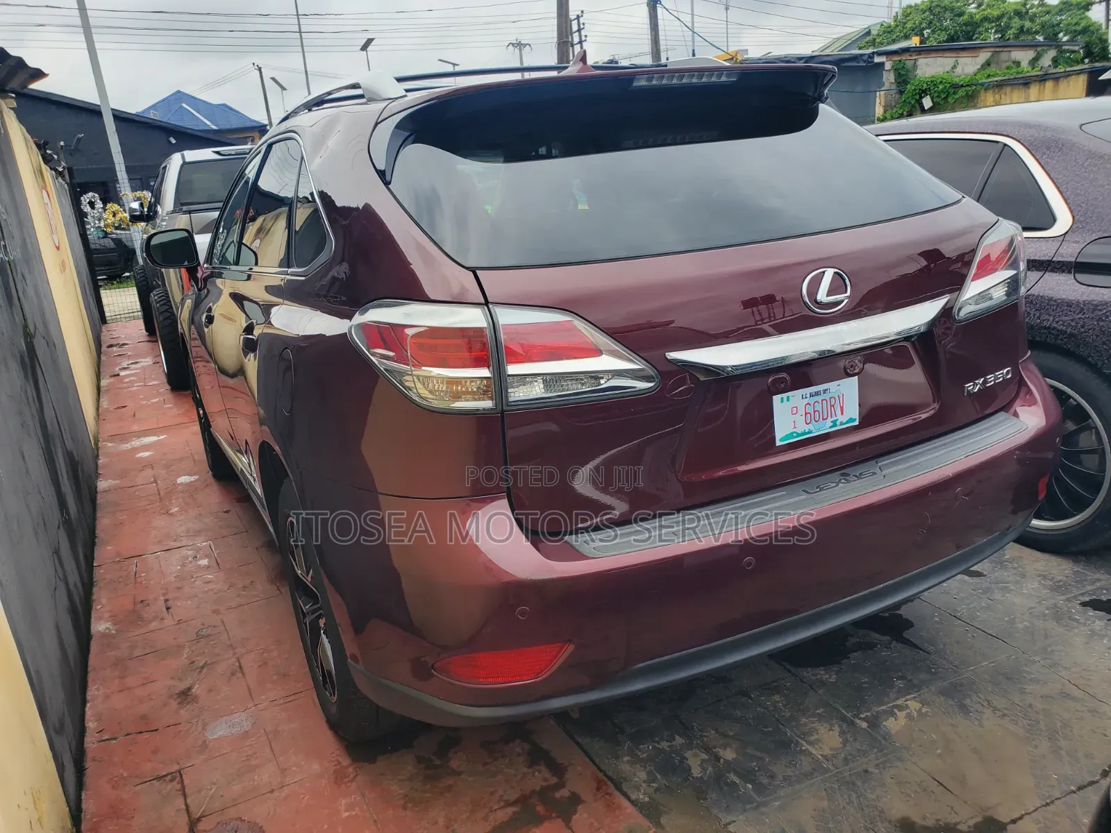 Lexus RX 2013 Red