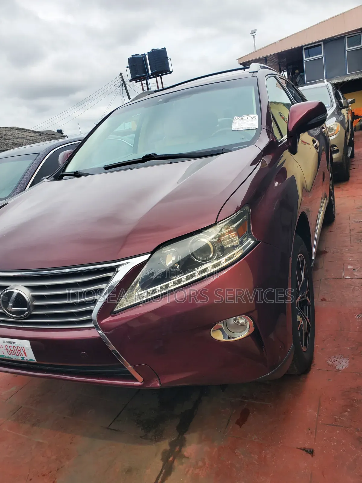 Lexus RX 2013 Red