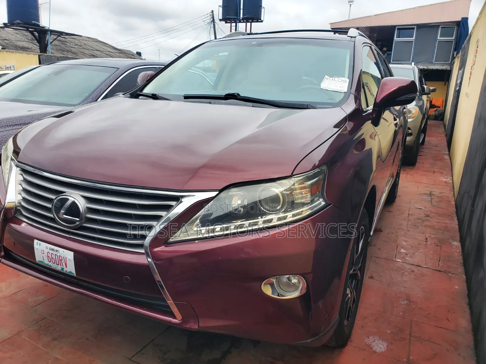 Lexus RX 2013 Red