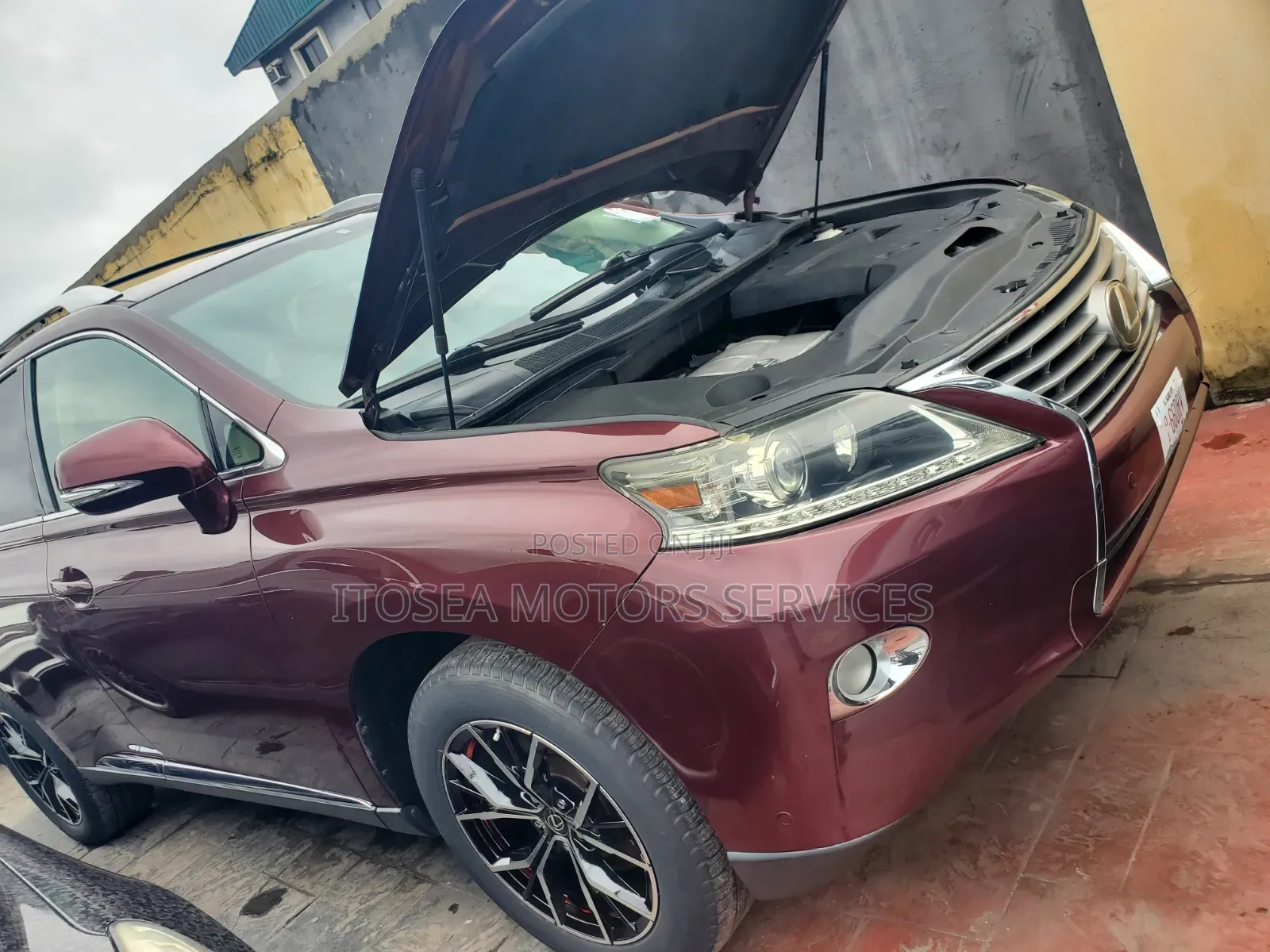 Lexus RX 2013 Red