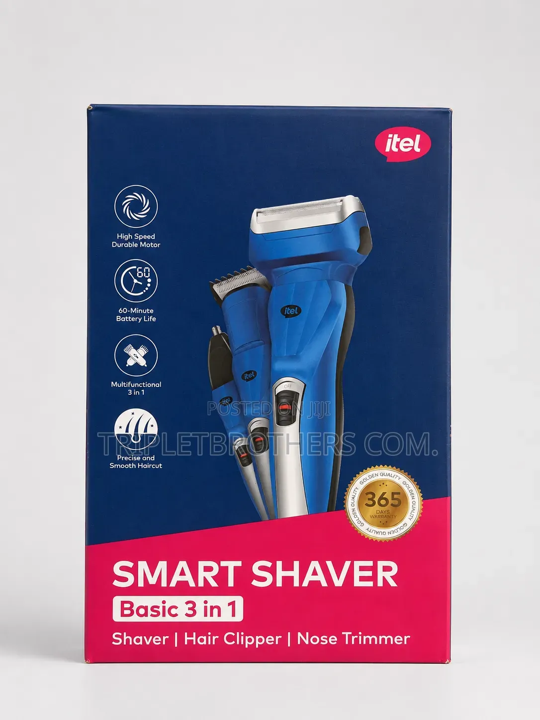 Itel Smart Shaver 3 In 1 Clipper