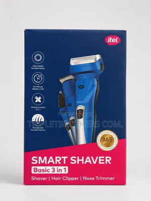 Itel Smart Shaver 3 In 1 Clipper