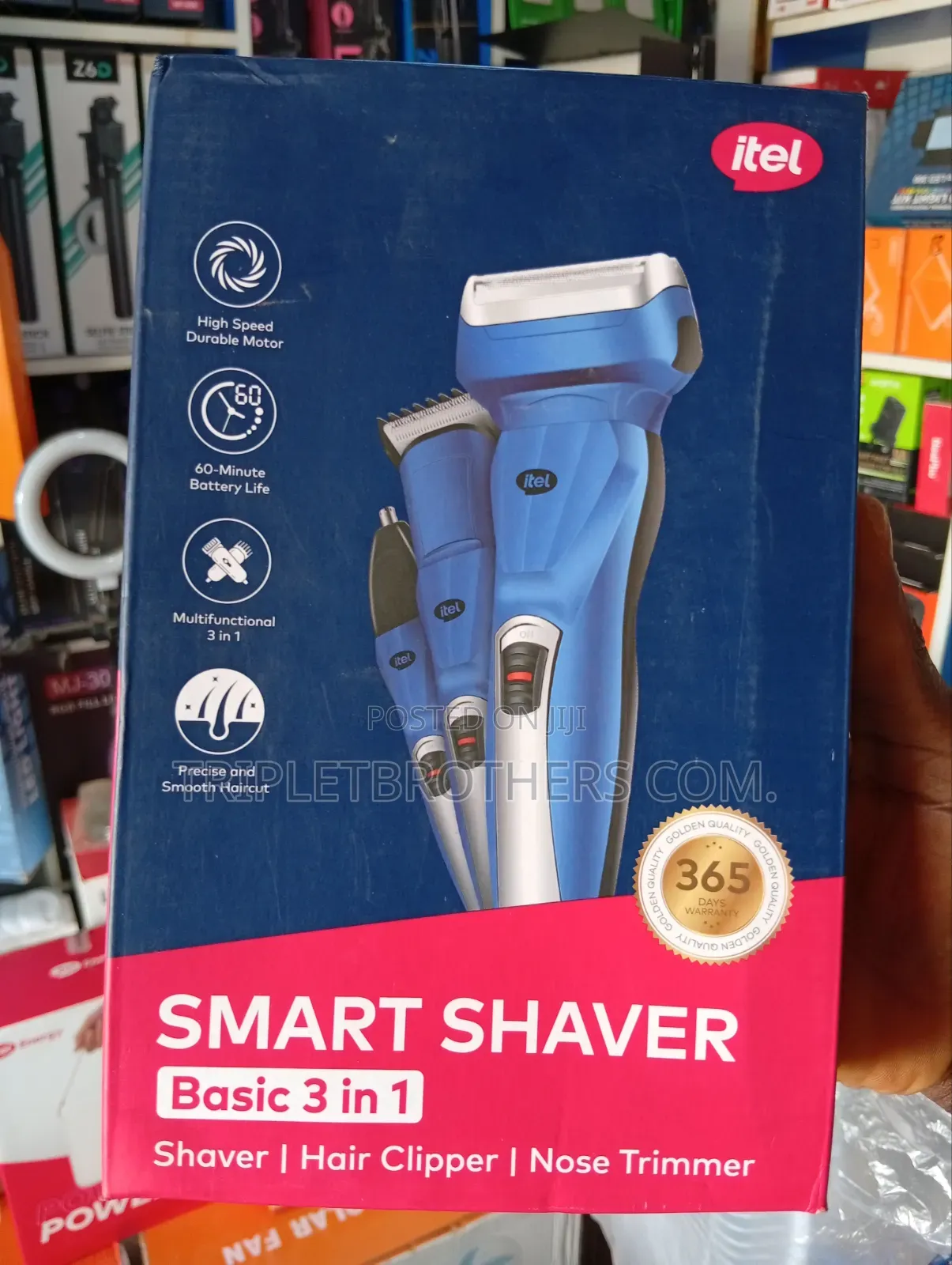 Itel Smart Shaver 3 In 1 Clipper