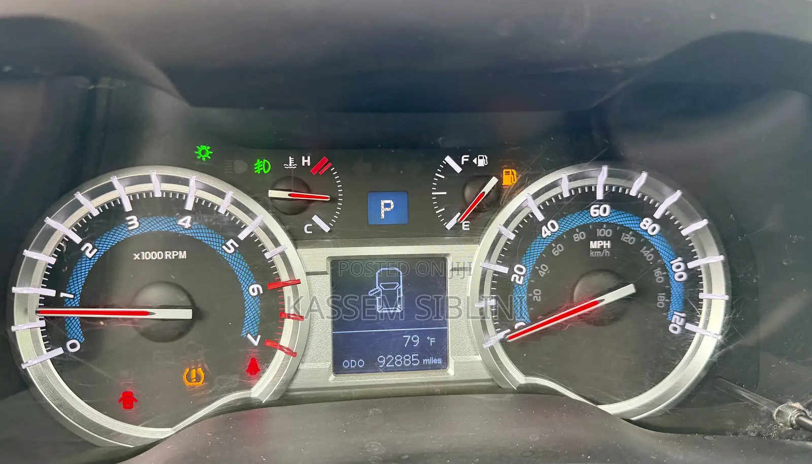 Toyota 4-Runner 2016 Gray