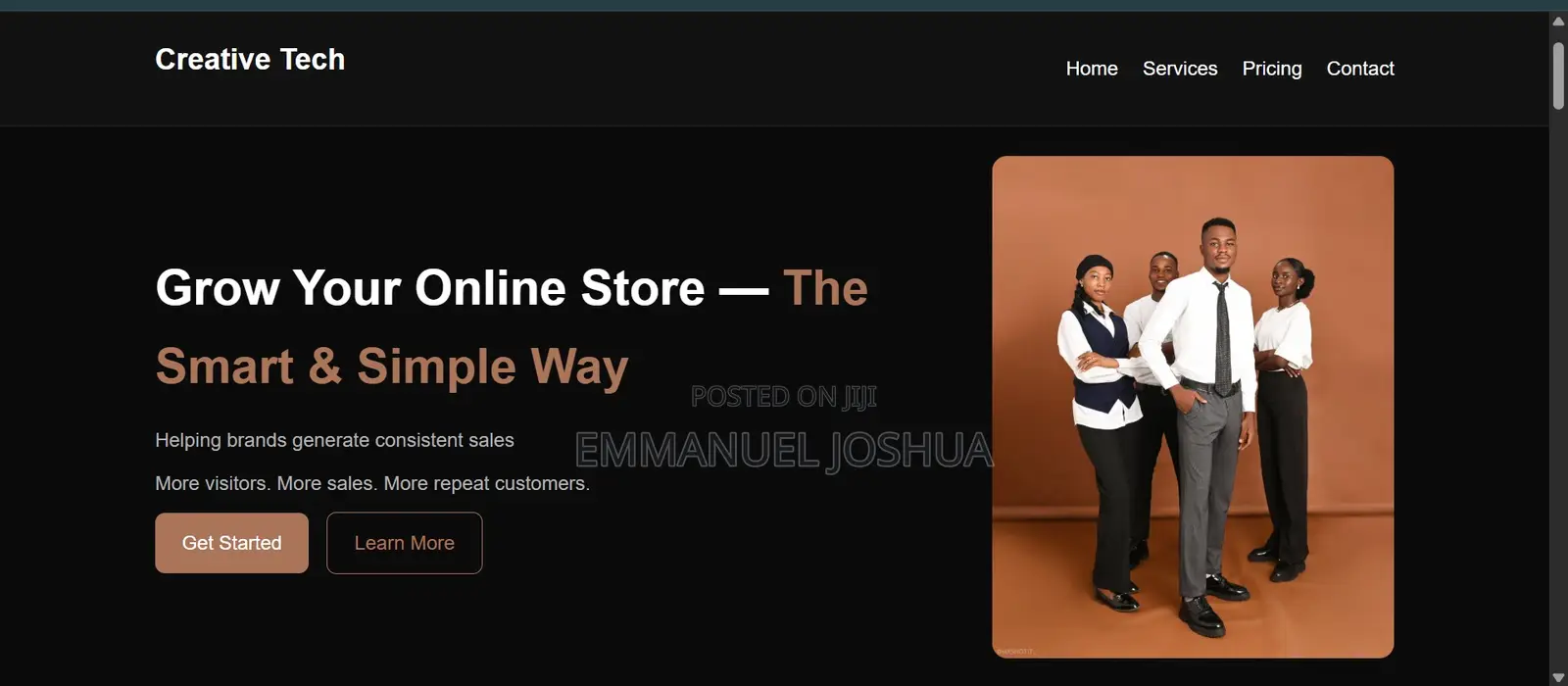 Professional Business Website — Fast Delivery | Starting ₦100,000