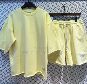 Cargo Top Quality Luxury Plain Up and Down Outfits Well Banded
