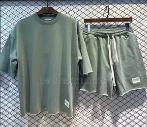 Cargo Top Quality Luxury Plain Up and Down Outfits Well Banded