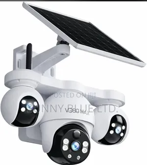 Solar CCTV 3 Lens(1 Year Warranty)