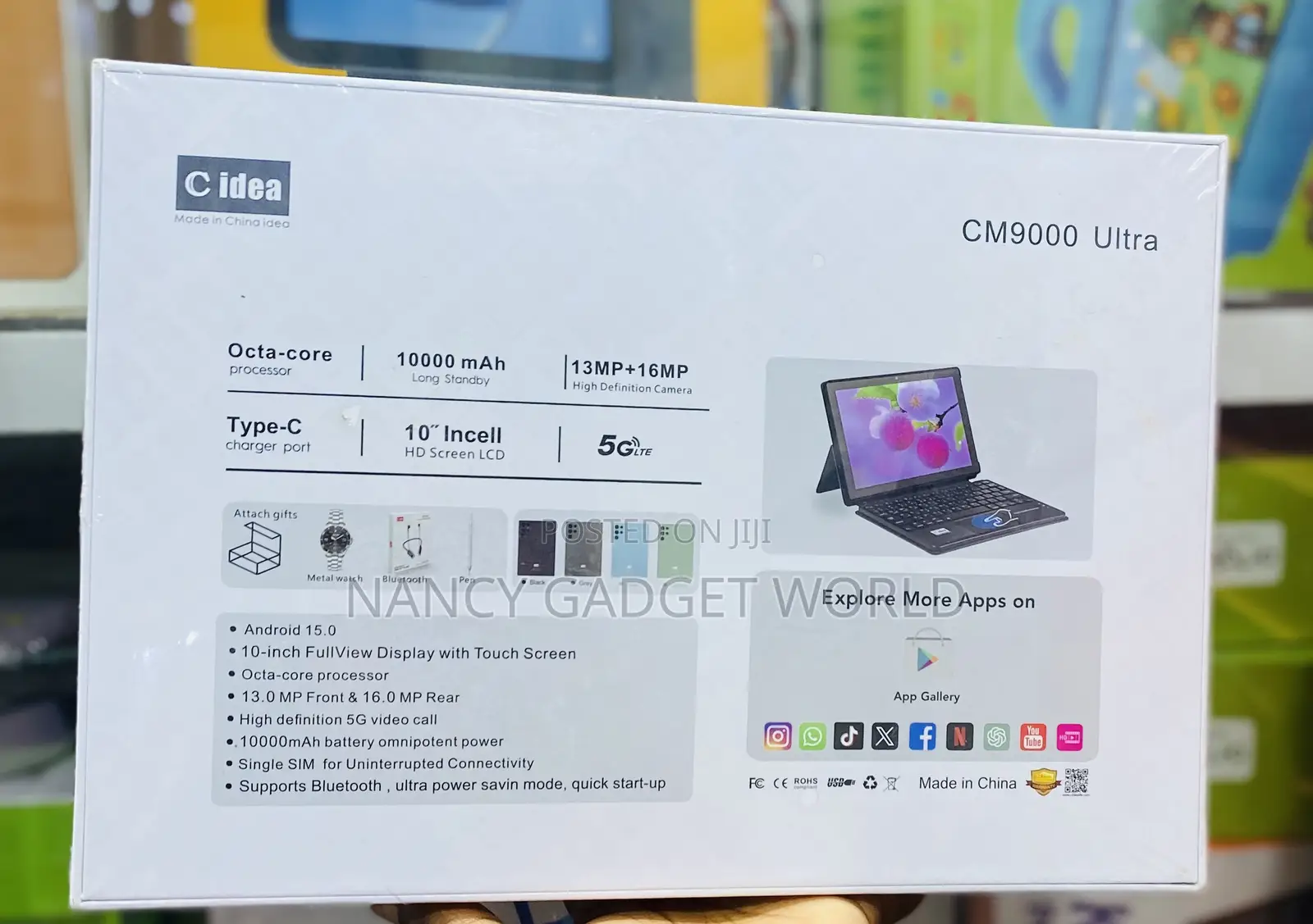 New C idea CM8500 Plus 512 GB Black