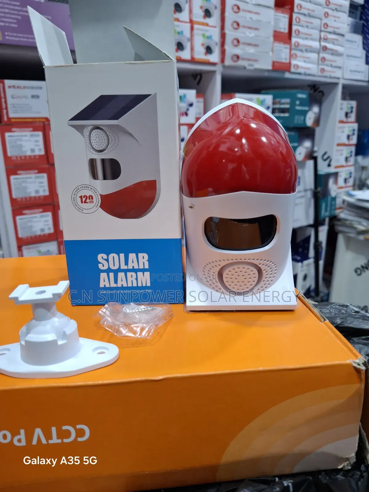 Solar Alarm / With Inbuilt Panel