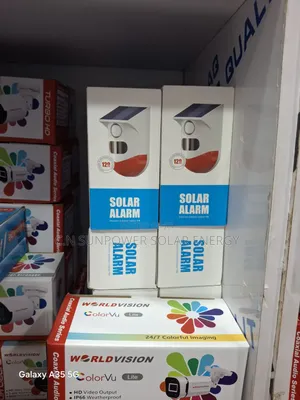 Solar Alarm / With Inbuilt Panel