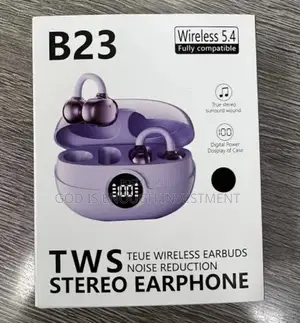 Clip Ear Ring Earpod With Noise Cancellation B23