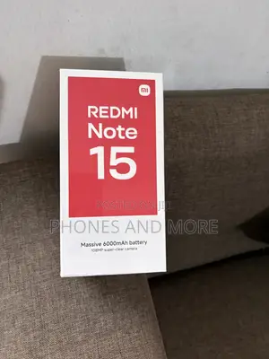New Xiaomi Redmi Note 15 128 GB Black