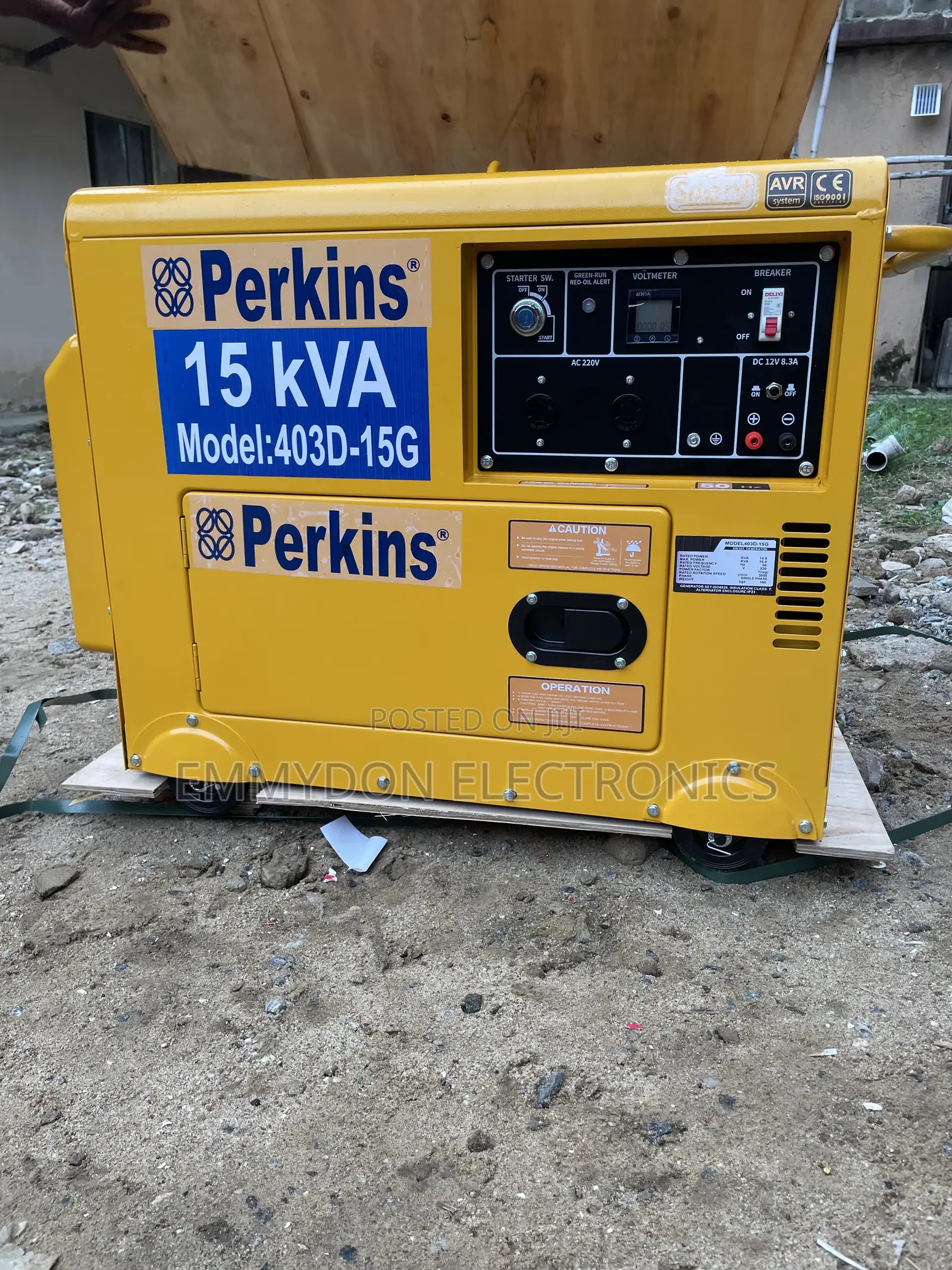 Perkins 15kva Silent Power Generator