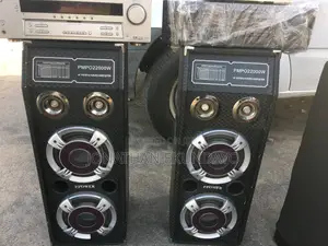 Kenwood Double Speakers With Bluetooth Amplifier