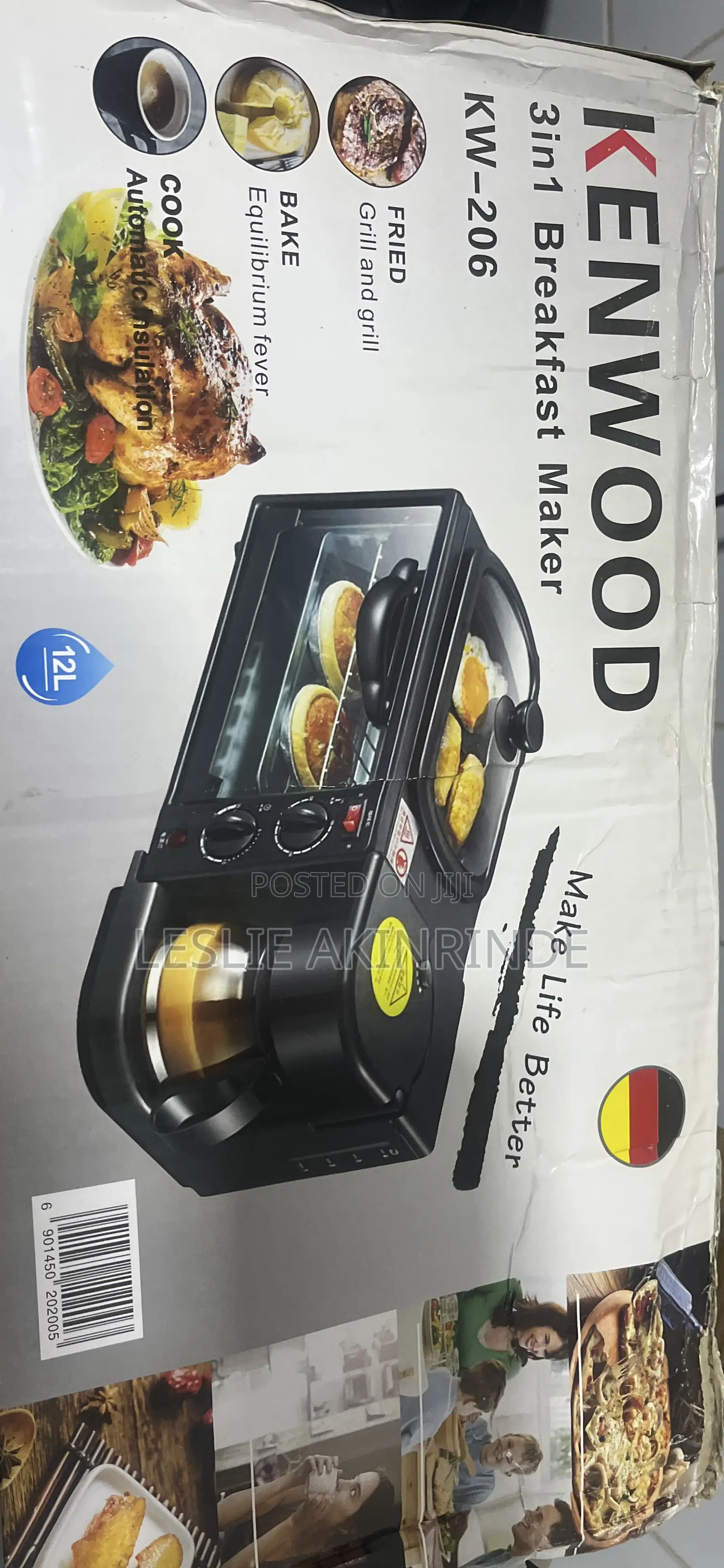 Kenwood 3in1 Breakfast Toaster Oven