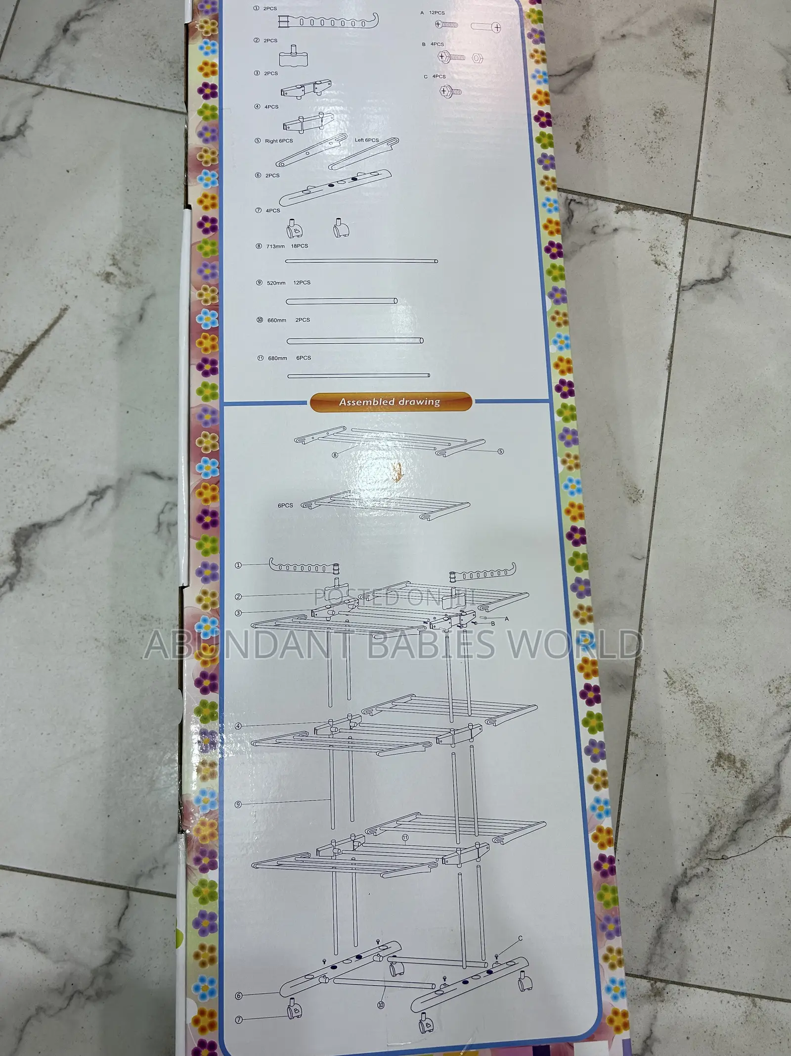 Evergreen 3 Layers Cloth Rack