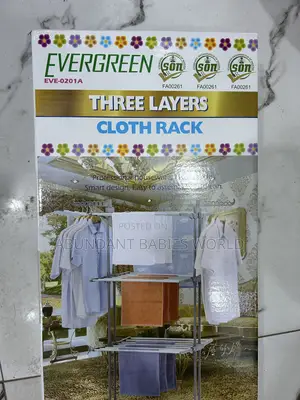 Evergreen 3 Layers Cloth Rack