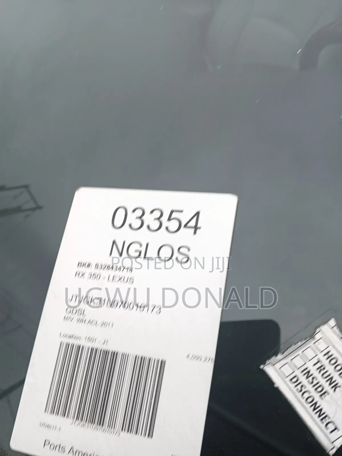 Lexus RX 2007 Black