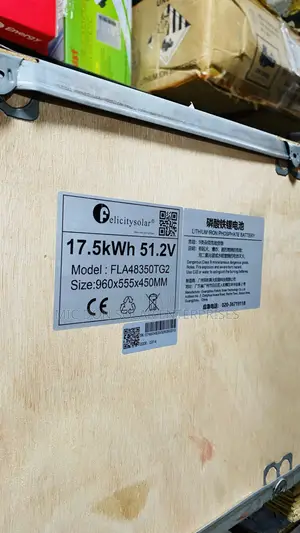 Felicity 17.5kwh Lithium Battery