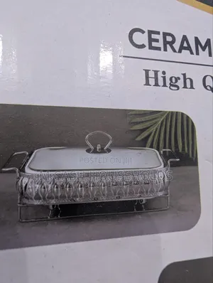 Luxury Gold 3 in 1 Ceramic Serving Dish