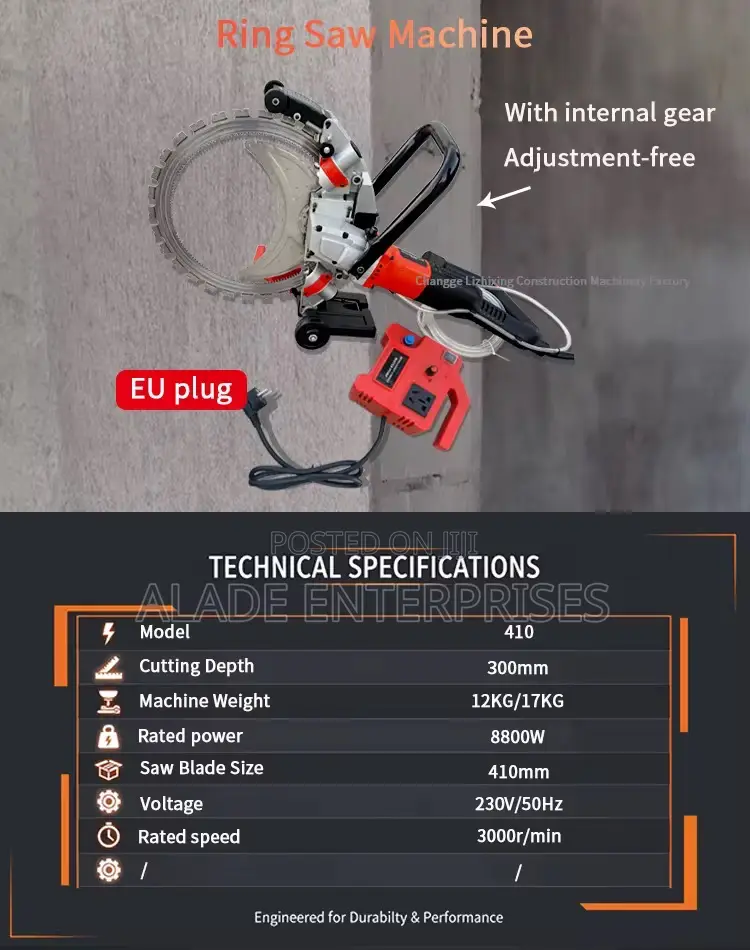 Concrete Cutting Ring Saw
