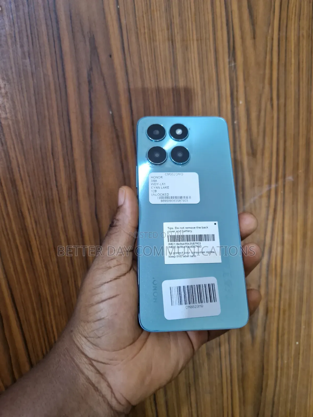 Honor X6a 128 GB Green