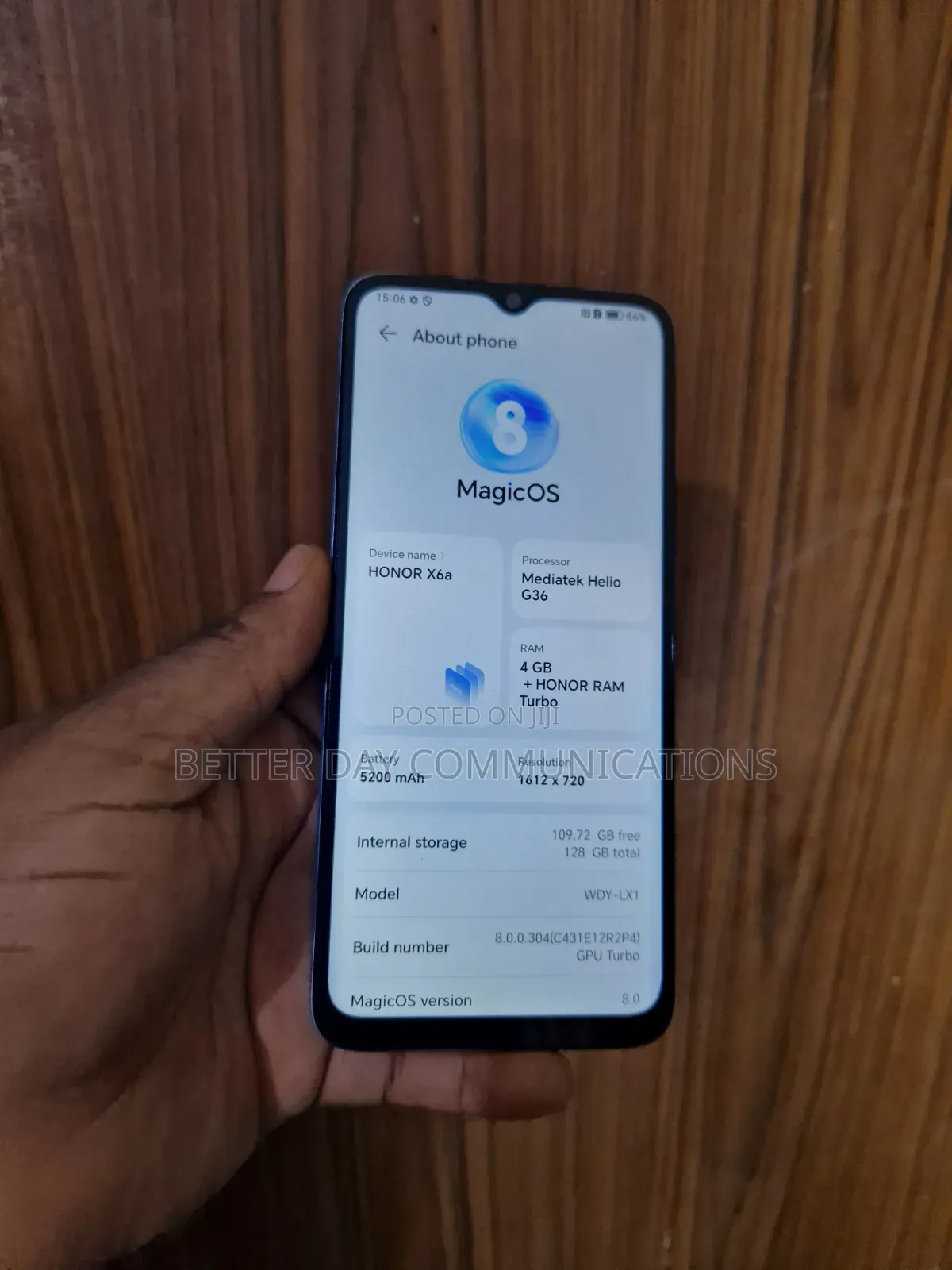 Honor X6a 128 GB Green