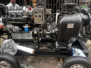 Perkins Engine Driven 6" X 6" Self-Prime Water Pump