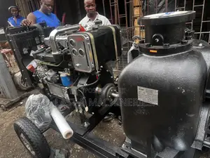 Perkins Engine Driven 6" X 6" Self-Prime Water Pump