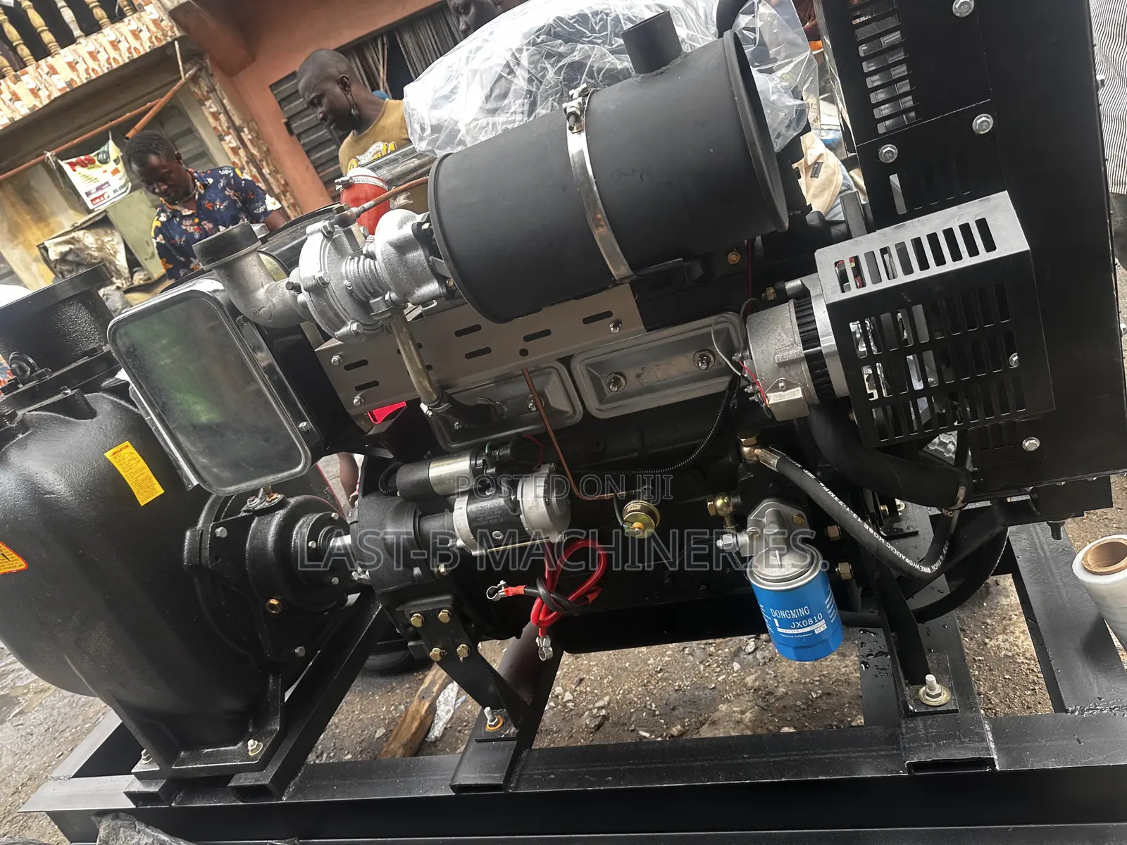 Perkins Engine Driven 6" X 6" Self-Prime Water Pump