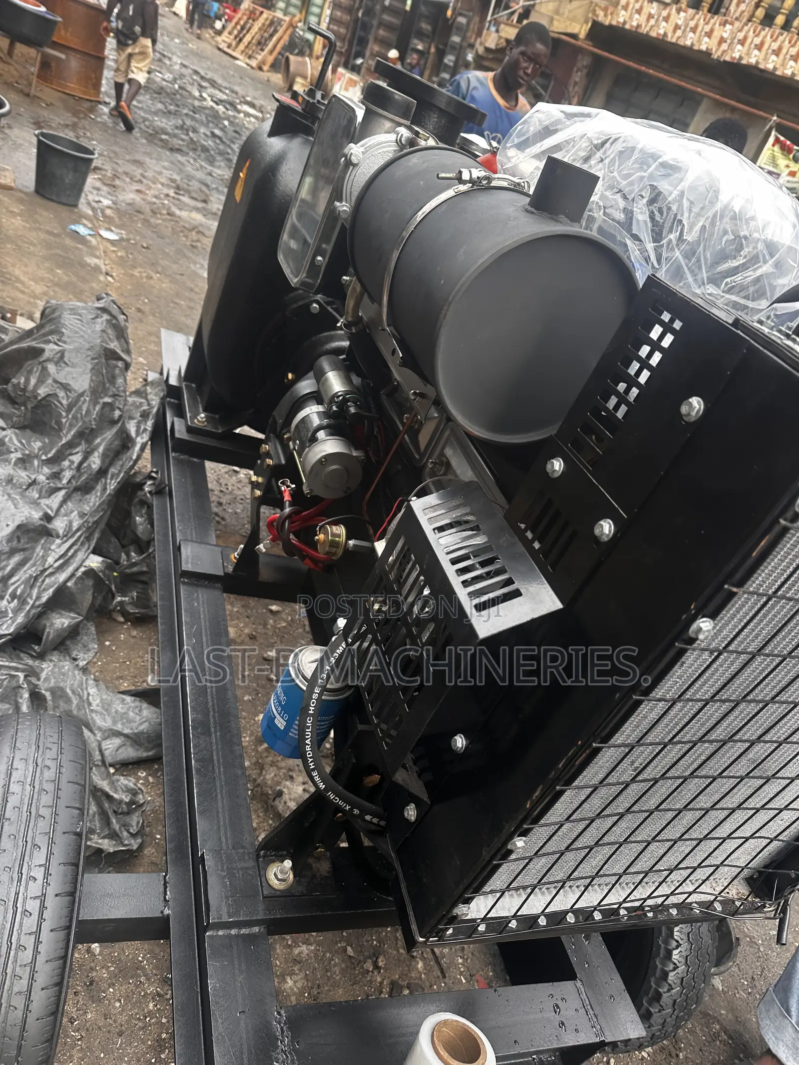 Perkins Engine Driven 6" X 6" Self-Prime Water Pump