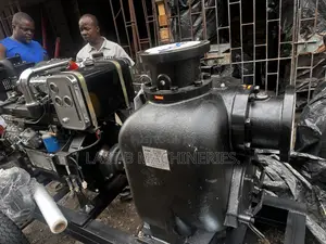 Perkins Engine Driven 6" X 6" Self-Prime Water Pump