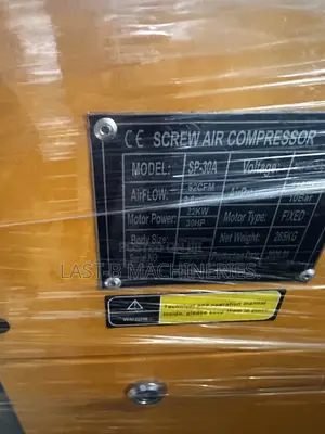 30hp 10bar Screw Air Compressor Machine