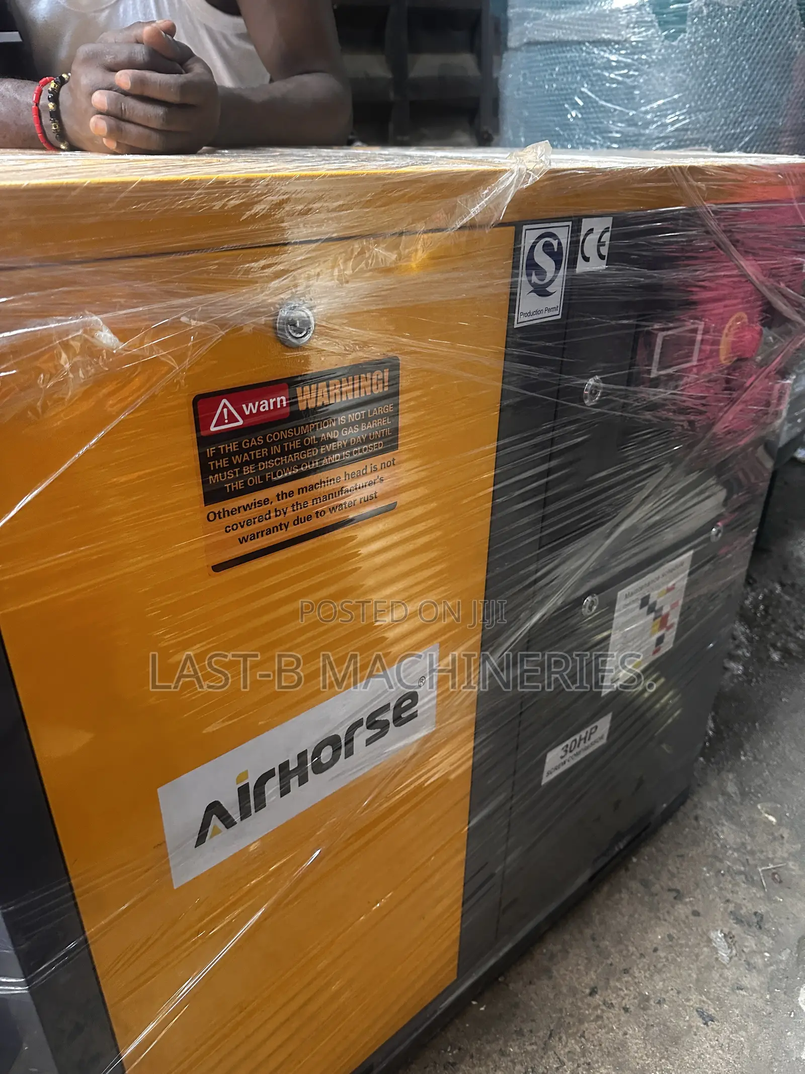 30hp 10bar Screw Air Compressor Machine