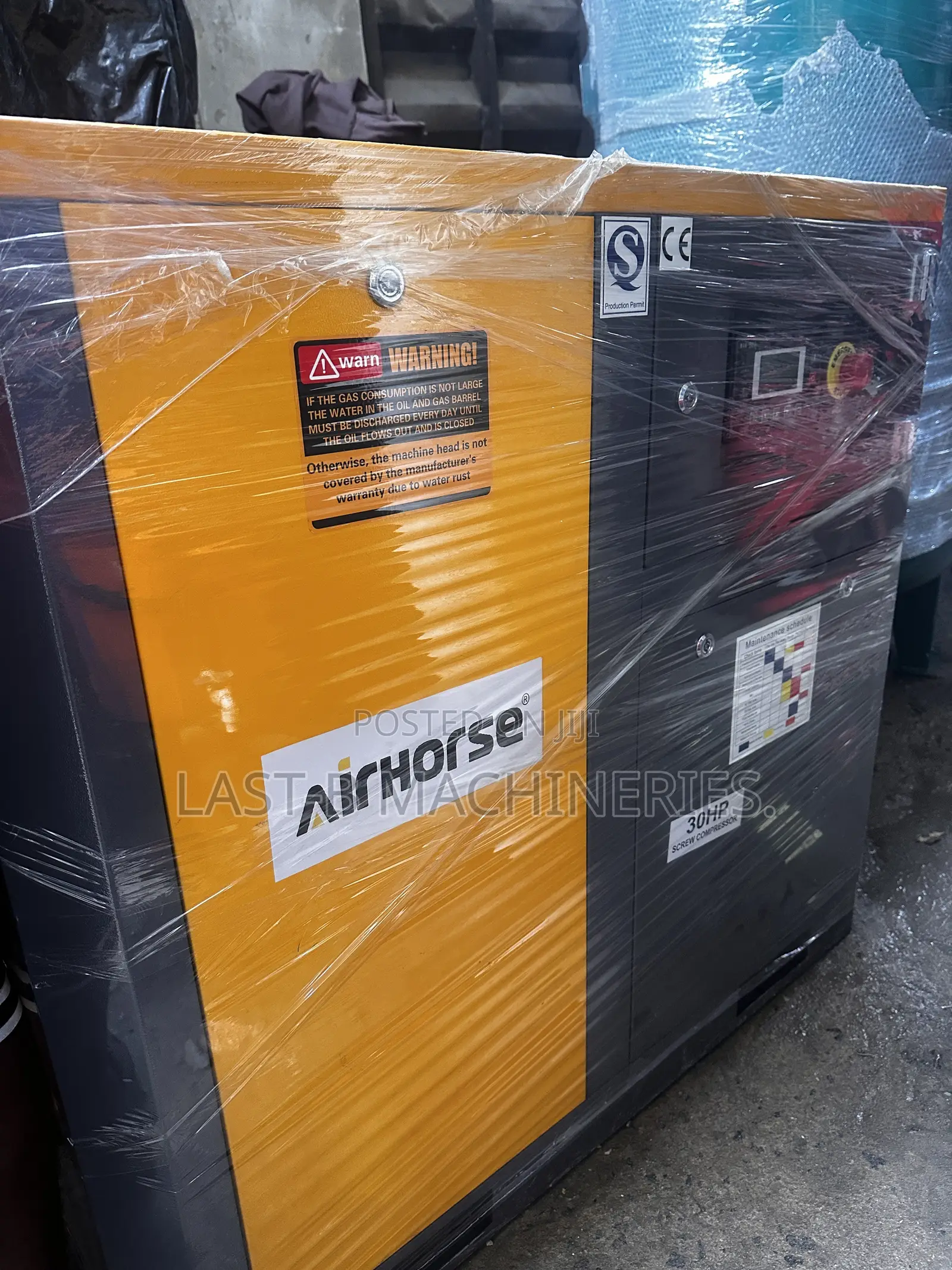 30hp 10bar Screw Air Compressor Machine