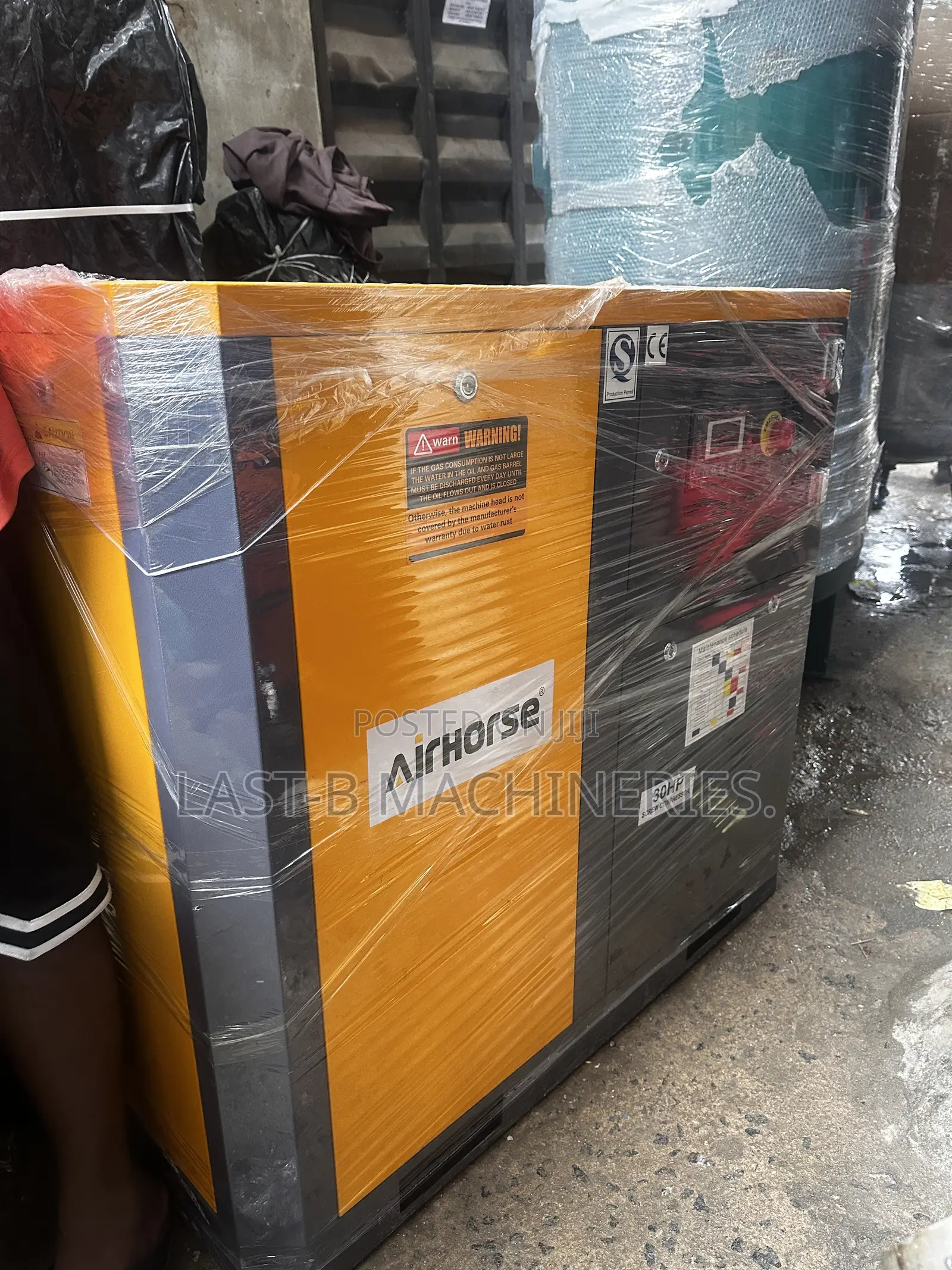 30hp 10bar Screw Air Compressor Machine