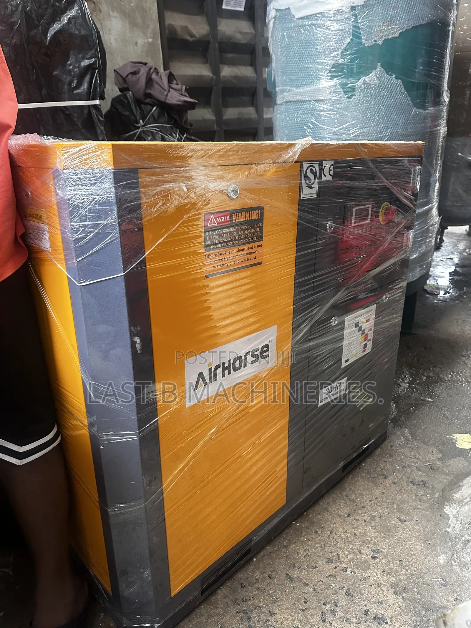 30hp 10bar Screw Air Compressor Machine
