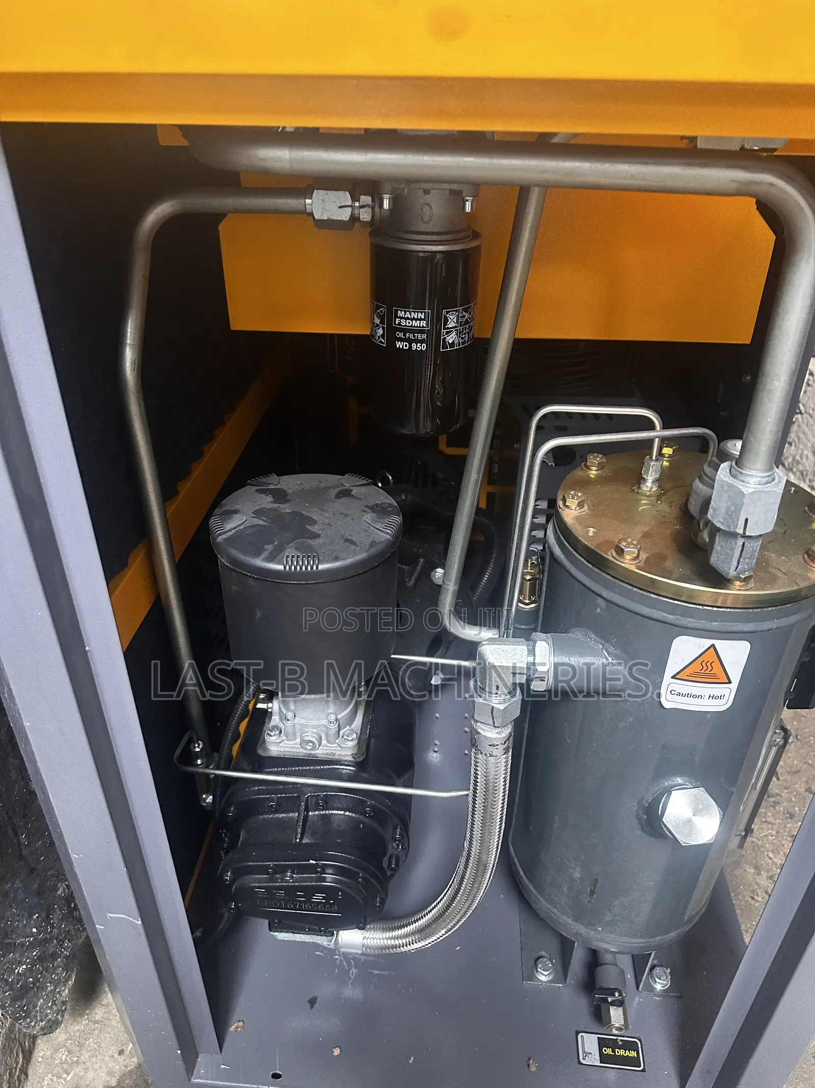 30hp 10bar Screw Air Compressor Machine