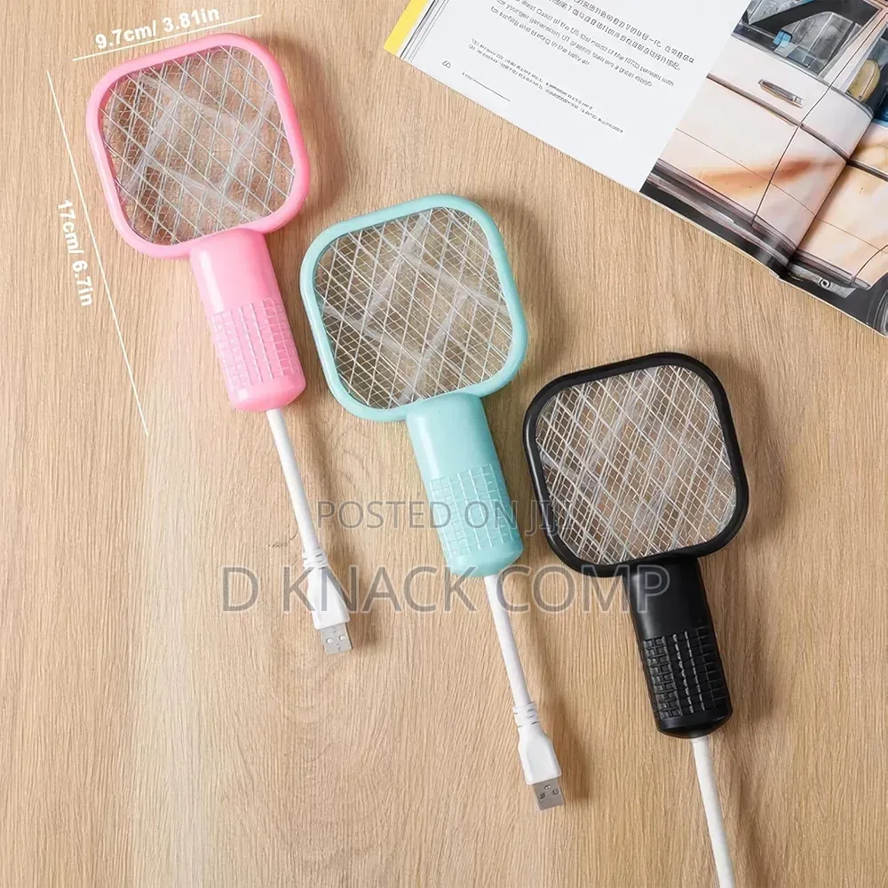 Usb Plug-in Mini Electric Mosquito Killer Bat Swatter